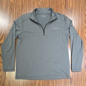 Vineyard Vines Charcoal Quarter-Zip Pullover